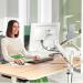 Leitz Ergo Space Saving Dual Monitor & Laptop Arm 65380085