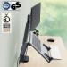 Leitz Ergo Space Saving Dual Monitor & Laptop Arm 65380089