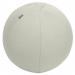 Leitz Ergo Active Sitting Ball, Ergonomically Designed Desk Chair Alternative, 55cm Dia, Inc. Fabric Cover, Hand Air Pump & 2 x Plugs, Grey, 65410085 65410085