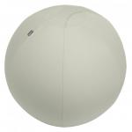 Leitz Ergo Active Sitting Ball, Ergonomically Designed Desk Chair Alternative, 75cm Dia, Inc. Fabric Cover, Hand Air Pump & 2 x Plugs, Grey, 65430085 65430085