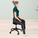 Leitz Ergo Sitting Stool with Wheels and Comfort Seat 65780095