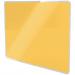 Leitz Cosy Magnetic Glass Whiteboard 600x400mm Warm Yellow 70420019