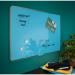 Leitz Cosy Magnetic Glass Whiteboard 600x400mm Calm Blue 70420061