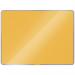 Leitz Cosy Magnetic Glass Whiteboard 800x600mm Warm Yellow 70430019