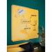 Leitz Cosy Magnetic Glass Whiteboard 450x450mm Warm Yellow 70440019