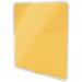 Leitz Cosy Magnetic Glass Whiteboard 450x450mm Warm Yellow 70440019