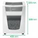 Leitz IQ Office Pro Micro Cut Paper Shredder P6+ 30L - White 80101000