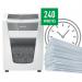 Leitz IQ Office Pro Micro Cut Paper Shredder P6+ 30L - White 80101000