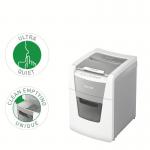 Leitz IQ Autofeed Small Office Cross Cut Paper Shredder P4, £35 Cashback, Automatic, 100 sheet, 34 Litre Bin Capacity, White 80111000