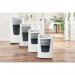 Leitz IQ Autofeed Small Office Cross Cut Paper Shredder P4, £35 Cashback, Automatic, 100 sheet, 34 Litre Bin Capacity, White 80111000