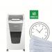 Leitz IQ Autofeed Office Cross Cut Paper Shredder P4, £65 Cashback, Automatic, 300 sheet, 60 Litre Bin Capacity, White 80151000