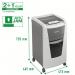 Leitz IQ Autofeed Office Cross Cut Paper Shredder P4, £65 Cashback, Automatic, 300 sheet, 60 Litre Bin Capacity, White 80151000