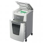 Leitz IQ Autofeed Office Micro Cut Paper Shredder P5, £75 Cashback, Automatic, 300 sheet, 60 Litre Bin Capacity, White 80161000