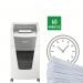 Leitz IQ Autofeed Office Micro Cut Paper Shredder P5, £75 Cashback, Automatic, 300 sheet, 60 Litre Bin Capacity, White 80161000