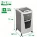 Leitz IQ Autofeed Office Micro Cut Paper Shredder P5, £75 Cashback, Automatic, 300 sheet, 60 Litre Bin Capacity, White 80161000