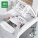 Leitz IQ Autofeed Office Cross Cut Paper Shredder P4, £150 Cashback, Automatic, 600 sheet, 110 Litre Bin Capacity, White 80171000