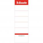 Esselte Lever Arch File Spine Labels 75mm - White (Pack of 100) 81080