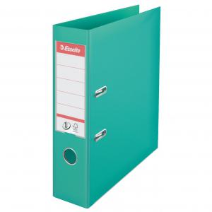 Esselte No.1 Lever Arch File Polypropylene, A4, 75 mm, Light Green -