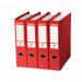 Esselte No.1 Lever Arch File Slotted 75mm Spine A4 Red - Outer carton of 10 811330