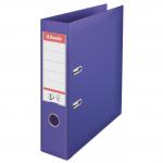 Esselte No.1 Plastic Lever Arch File A4 75mm - Violet - Outer carton of 10 811530