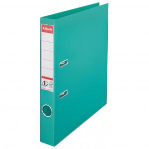 Esselte No.1 Lever Arch File Polypropylene Turquoise - Outer carton of