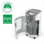 Leitz IQ OptiMax Home Office 225 Micro Cut Paper Shredder Security P5 15L - White 83581000