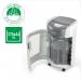 Leitz IQ OptiMax Home Office 225 Micro Cut Paper Shredder Security P5 15L - White 83581000