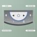 Leitz IQ OptiMax Home Office 225 Micro Cut Paper Shredder Security P5 15L - White 83581000