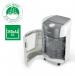 Leitz IQ OptiMax Small Office 350 Micro Cut Paper Shredder Security P5 22L - White 83591000