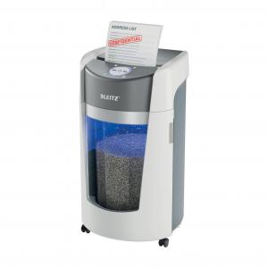 Leitz IQ OptiMax Office Micro Cut Paper Shredder Security P5 35L -