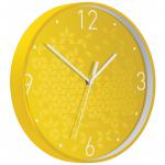 Leitz WOW Silent Wall Clock Yellow 90150016