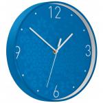 Leitz WOW Silent Wall Clock Blue 90150036