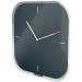 Leitz Cosy Silent Glass Wall Clock Velvet Grey 90170089