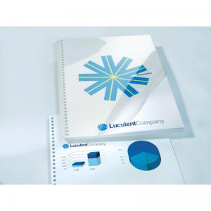 GBC HiClear Binding Covers, 150 micron, A4, Clear Pack of 100