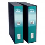 Esselte DOX 2 Class Lever Arch File Foolscap Green - Outer carton of 6 D26212