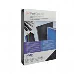 GBC PolyCovers Opaque Binding Covers Polypropylene 300 micron A4 Blue (Pack of 100) IB386800