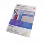 GBC PolyClearView Binding Covers, 350 micron, A4, Clear Matt (Pack of 100) IB387166