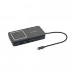 Kensington SD1700P USB-C Dual 4K Portable Mobile Dock with Qi Charging - 100W Power Pass Through K32800WW