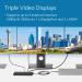Kensington SD4842P EQ USB-C® 10Gbps Triple Video Driverless Docking Station with 100W Power Delivery K32810EU