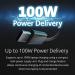 Kensington SD4842P EQ USB-C® 10Gbps Triple Video Driverless Docking Station with 100W Power Delivery K32810EU