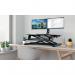 Kensington SmartFit® Space-Saving Dual Monitor Arm Silver K55513WW