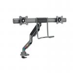 Kensington SmartFit™ Dual Monitor Arm with Crossbar and Handle K58272WW