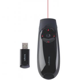 Kensington Presenter Expert, Red laser with cursor control Black K72425EU