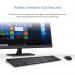 Kensington® Pro Fit® Low-Profile Wireless Desktop Set with spill-proof keyboard with multimedia keys, ambidextrous mouse and AES encryption, Black  K75230UK