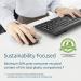 Kensington EQ KM270 Rechargeable Eco-Friendly Desktop Set - Wireless K75560UK