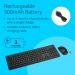 Kensington EQ KM270 Rechargeable Eco-Friendly Desktop Set - Wireless K75560UK