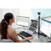 Kensington A1000 Telescoping C-Clamp desktop mount for microphones, webcams and lighting systems K87654WW