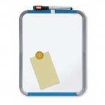 Nobo Mini Magnetic Whiteboard Slim Frame 220x280mm White QB05142ASTD