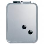 Nobo Mini Magnetic Whiteboard Slim Silver Frame 220x280mm QB05142CD