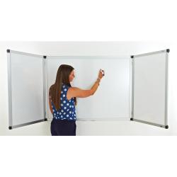 Cheap Stationery Supply of Confidential Winged 2dr Magnetic Whiteboard-1200 x 900mm WAWM-1209-98 Office Statationery